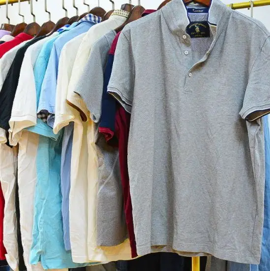 Africa Style 100kg Per Bale Colourful Summer Second Hand Clothing, 2022 Hot Sale Tshirt Used Clothes Branded