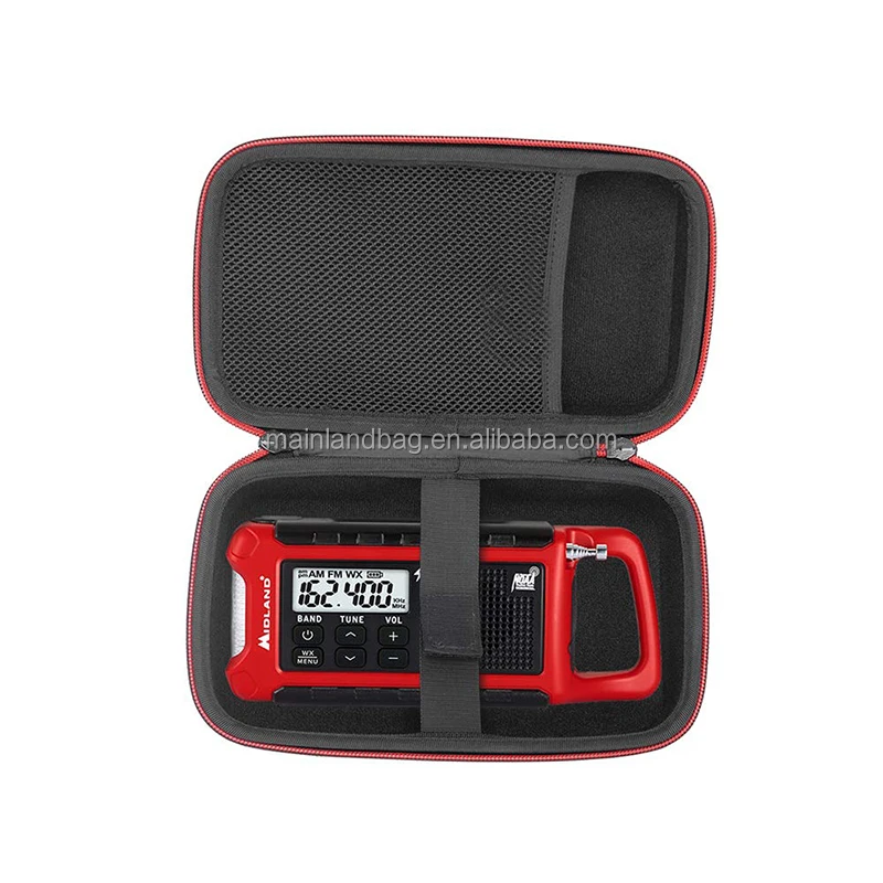 Free Sample  Two Way Radio Carrying Case, Carrying Pouch Compatible Walkie Talkies Outdoor Storage Travel Handbag
