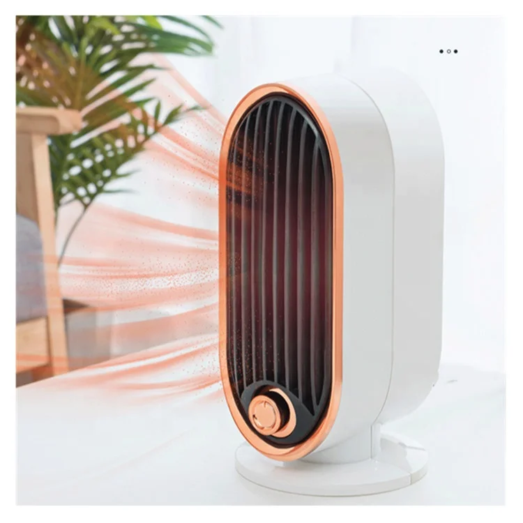 High Quality Office House Use heaters fan 800W PTC Portable Mini Low Noise Electric Fan Heater Household
