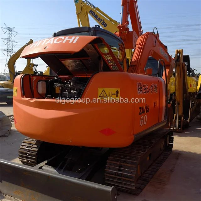 Японский оригинальный экскаватор Hitachi ZX60 hitachi zx60 с импортным двигателем