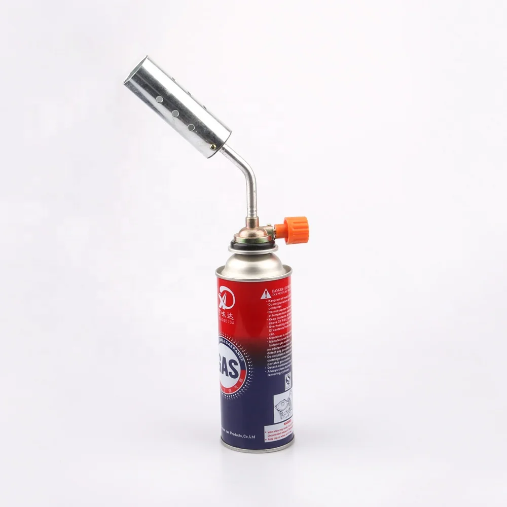 Goden Copper Gas Flame Welding Lighter Fire Gun with Plastic for Cooking & BBQ & Kitchen