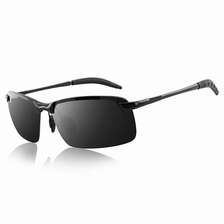 
3043 Fashion Cycling Driving Change Color Alloy Frame Glasses Photochromic Lens Polarized Men Sunglasses 