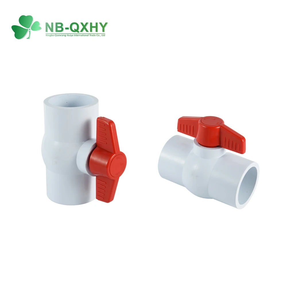 1/2'-4'inch Customized Water Pressure Reducing Plastic PVC Ball Valve for Irrigation and Swimming Pool