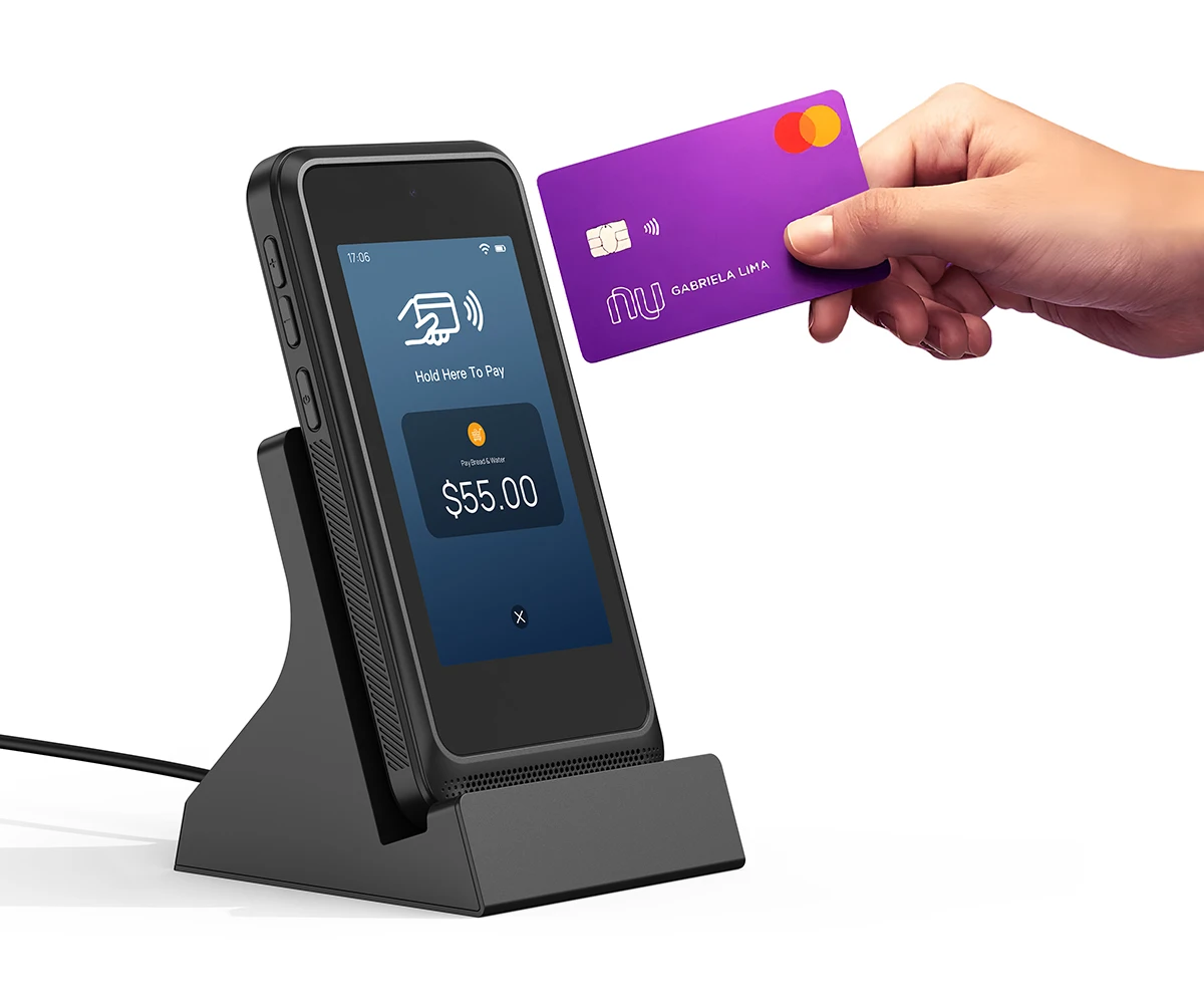 ODM 4inch mobile-based handy android nfc tablet pos Android payment terminal softpos reader tablet pc manufacturers