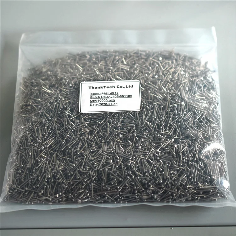 Горячая Распродажа DIN965 нержавеющая сталь 304 PH phillips mini micro cross M1 M1.2 M1.4 M1.6 M1.7 M2 миниатюрные электронные винты с круглой головкой