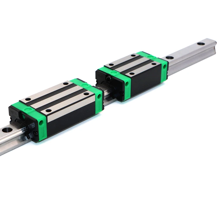 CNC Router Machine Part HGH Hgw Lm Motion Slide Rail Linear Guide HGR15 HGR20 HGR25 HGR30 with Block Bearing Assembly