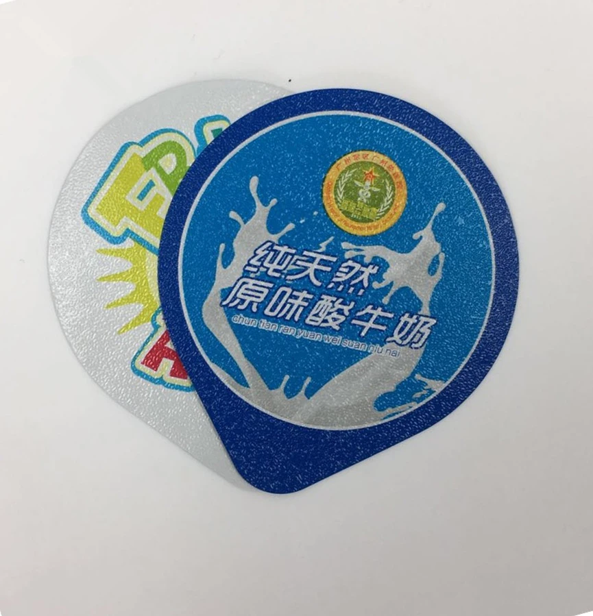 Aluminum Foil Lids for Yogurt 95mm Heat Sealing Aluminum Foil Lids 95mm Diameter Yogurt Plastic Cup Foil Lid