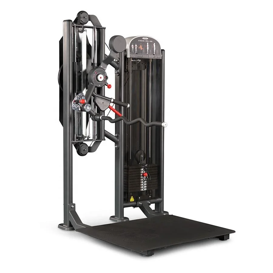 Commercial Fitness Equipment dual function Standing Total Arms workout curling the biceps and the push down training machine