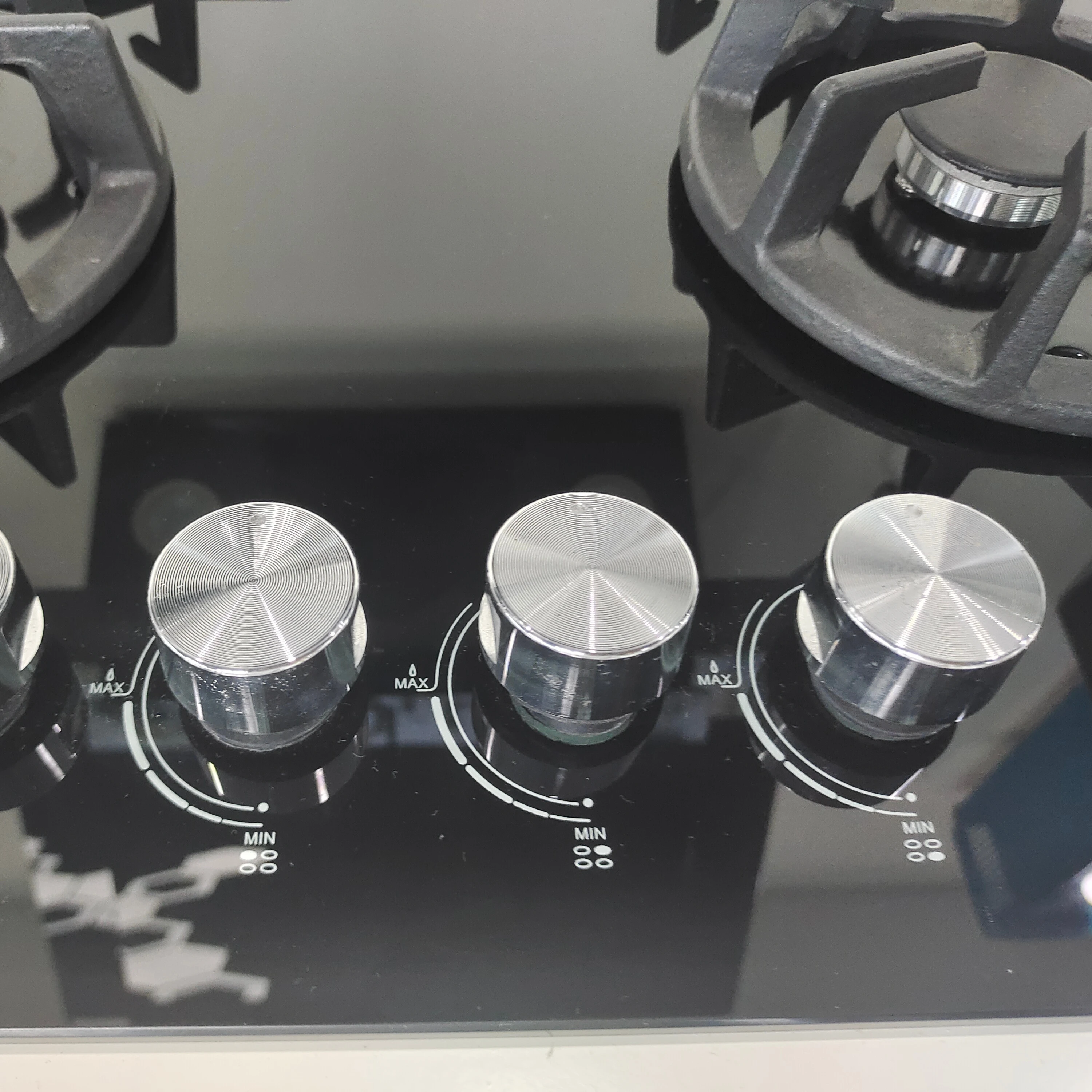 Customization Tempered Glass Panel 5 Burners Gas Stove 5 Burners Gas Hobs Kitchen Gas Stove