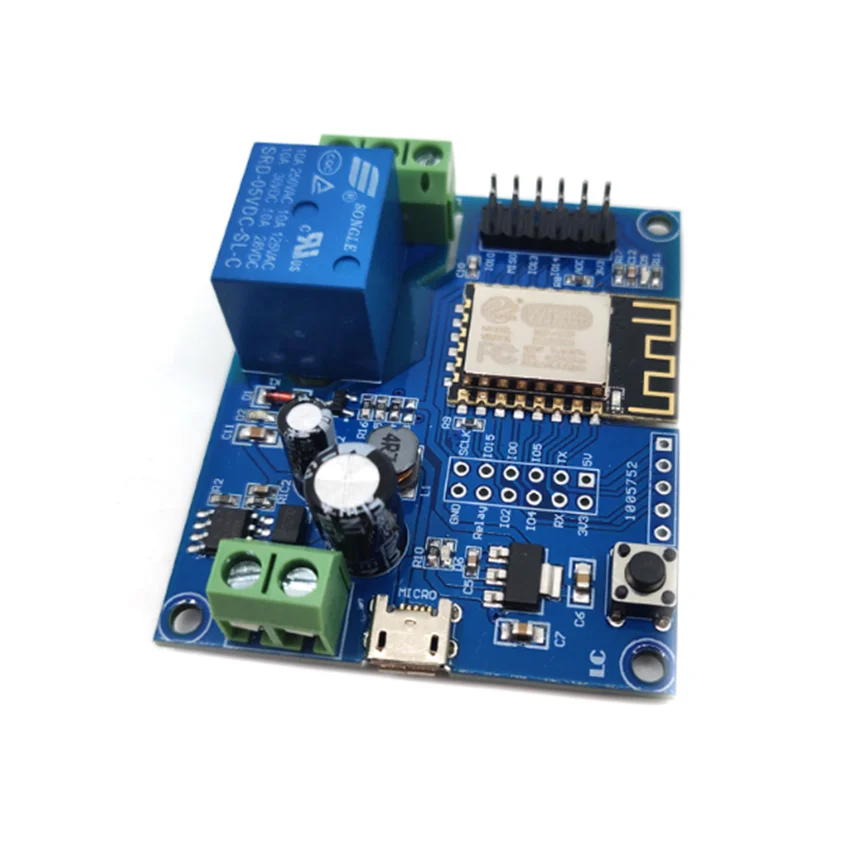 Dc5-80v power supply ESP8266 WIFI single relay module ESP-12F development board secondary development