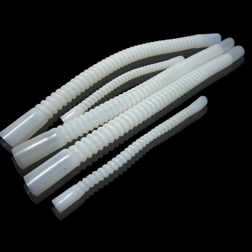 Medical ptfe flexible corrugated plastic tubing,ptfe convoluted sleeving