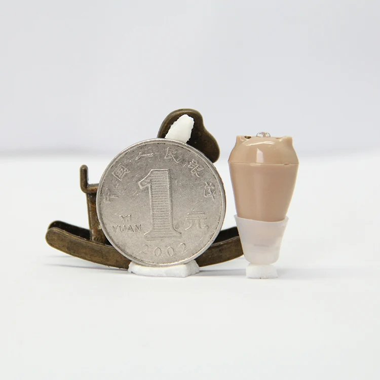 
Factory Wholesale Fit Skin Tone Design Durable Intelligent ITE Hearing Aid 