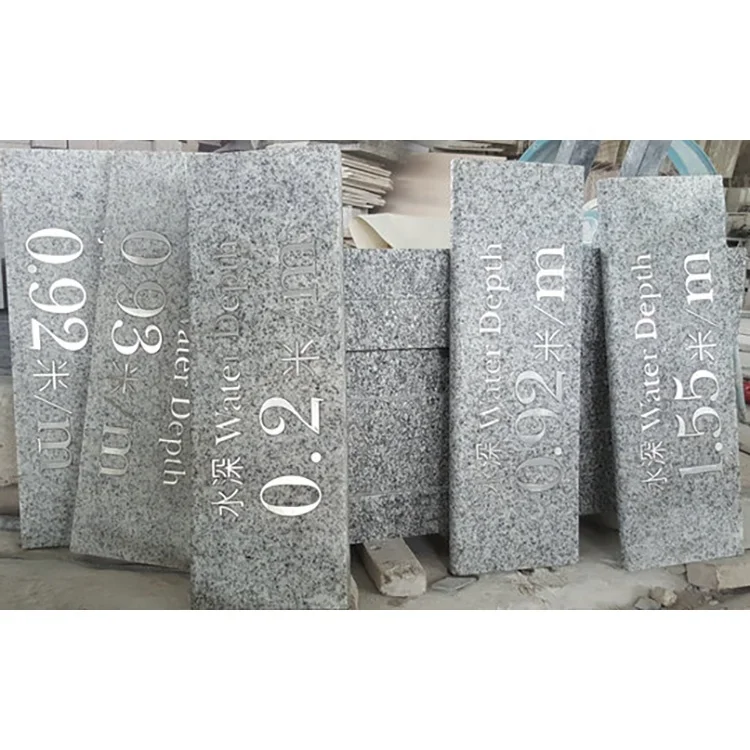 Professional supplier carving engraved granite letter board name plate for house