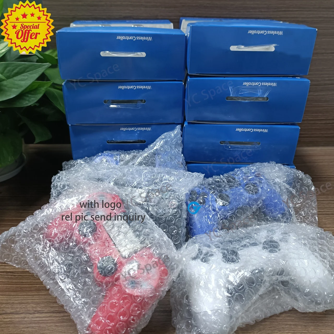 Factory Price Original Logo BT PS4 Controller Full Faction Joystick Wireless Game Manette Console PS2 PS3 PS4 PS5 Controller
