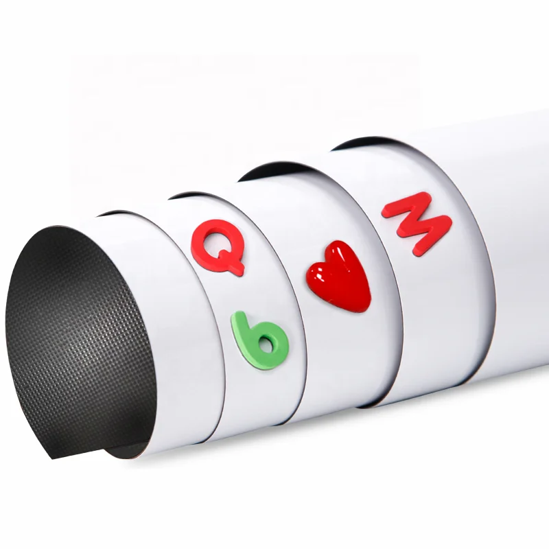 Soft Material Magnetic Rubber Whiteboard for Office or Home Use for Writing and Decoration