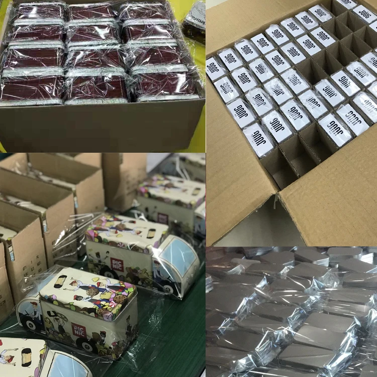  Оптовая продажа индивидуальный дизайн пищевой класс прямоугольная металлическая упаковка печенье жестяная коробка с окошком из