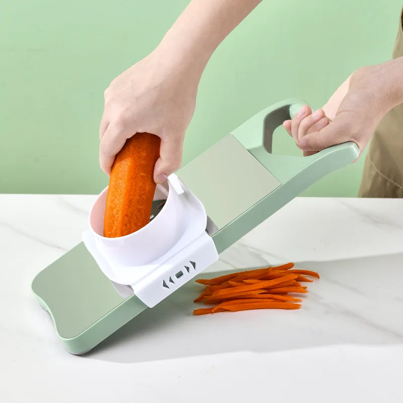 Kitchen  Stainless Steel Safe Multifunctional Manual Vegetable Slicer Cutter Potato Shredders Garlic Carrot Grater Chopper