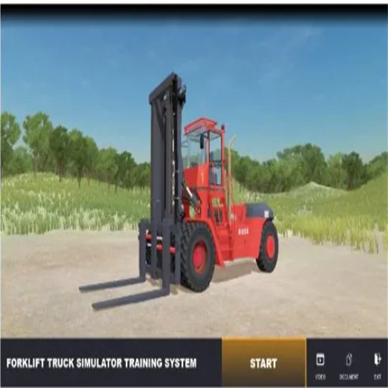 Chinese Forklift Training Simulator for Training Center