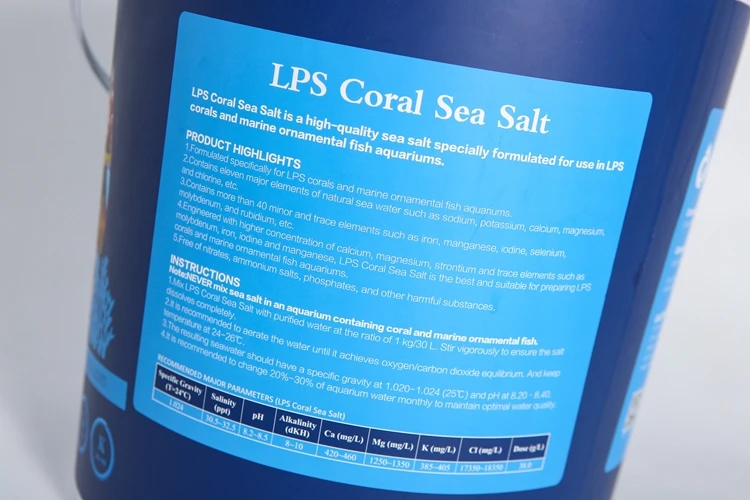 High Quality Plastic Aquarium Accessories Low Price OEM ODM Fish Breeding Marine Natural LPS Reef Coral Sea Salt