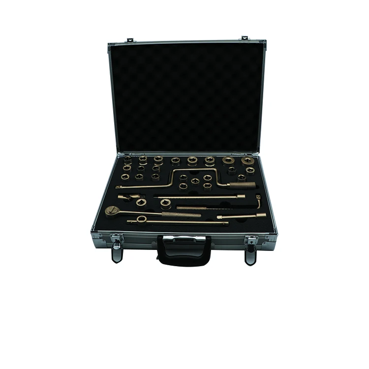 China OEM manufacturer Non sparking Socket kit al-cu material for oil gas station use