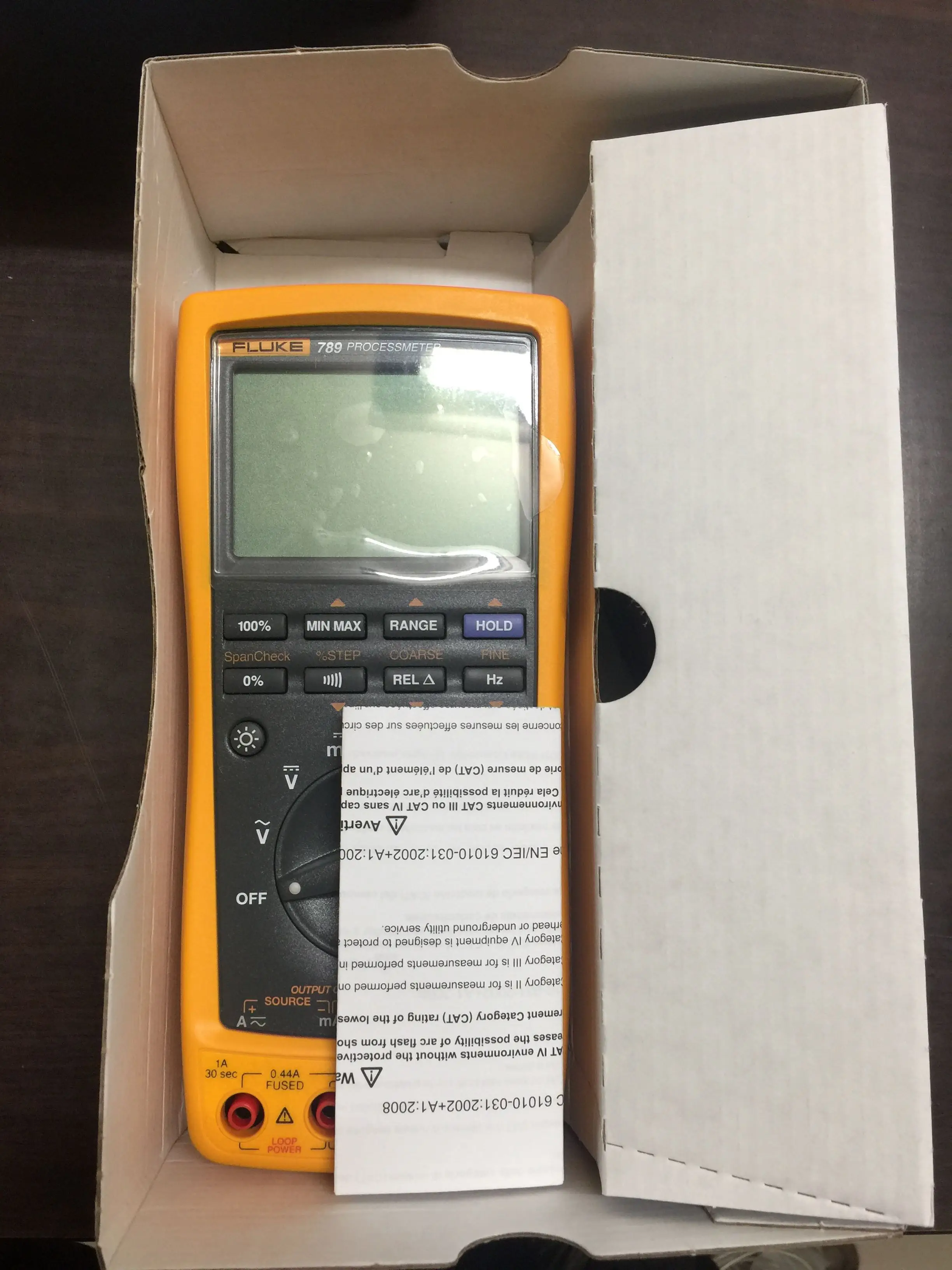 Мультиметр FLUKE 789 Process F789 ручной калибровочный инструмент мультиметр новый