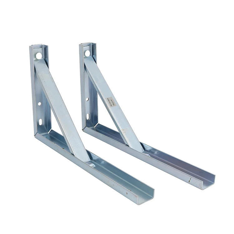 
Stock Supply Multifunction Furniture Hanging Shelf Brackets Triangle Shape Galvanized Brackets 
