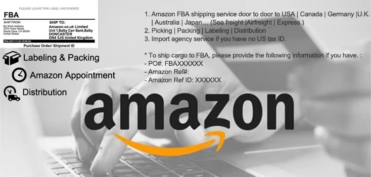 professional shipping agent service sea freight China to USA LCL FBA