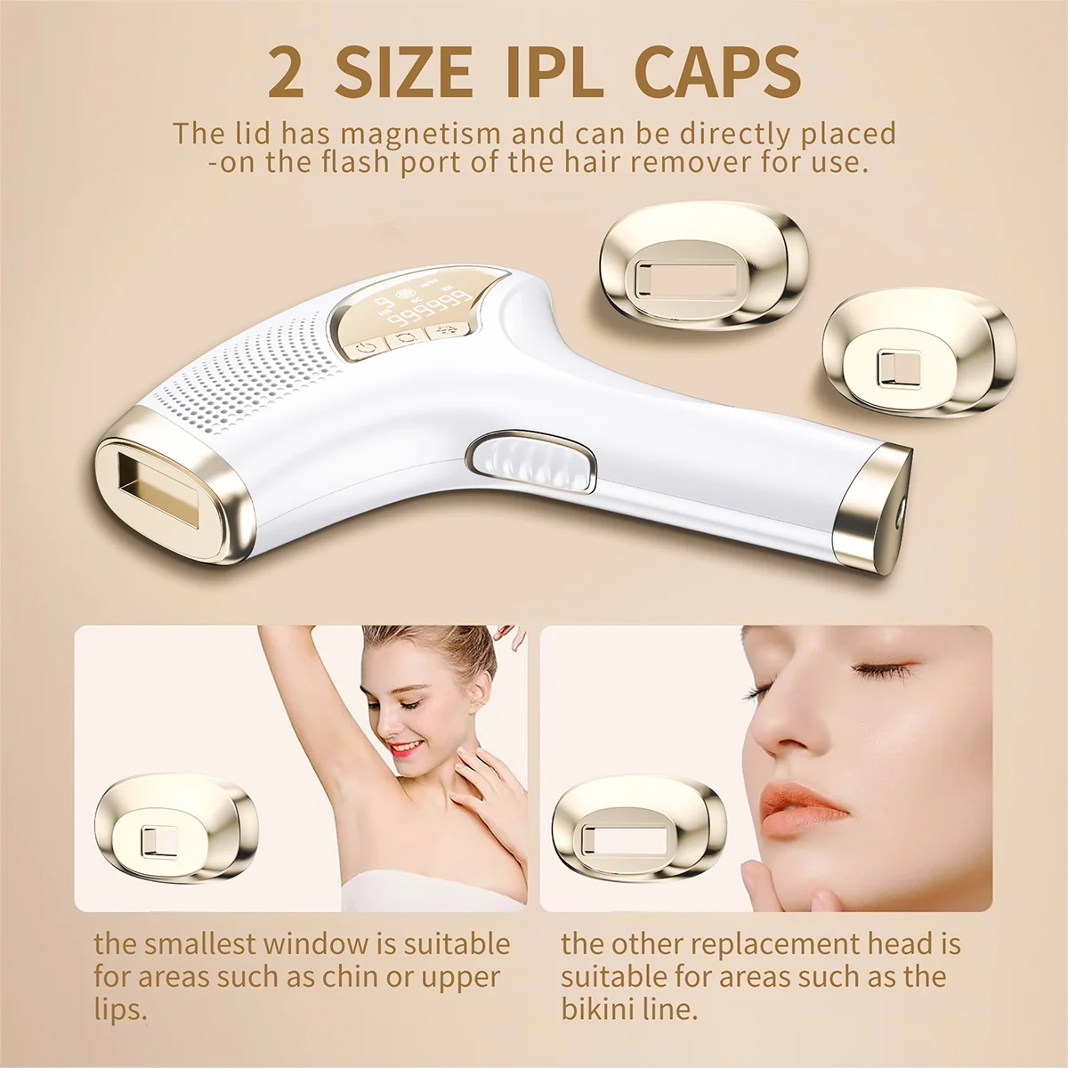 Home Beauty SPA 9-speed Skin Rejuvenation/Acne Removal/ Freezing Point Hair Removal Beauty Equipment IPL Laser Hair Removal