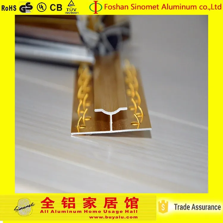 
OEM ceramic decorative aluminium tile trim outside corners trim 