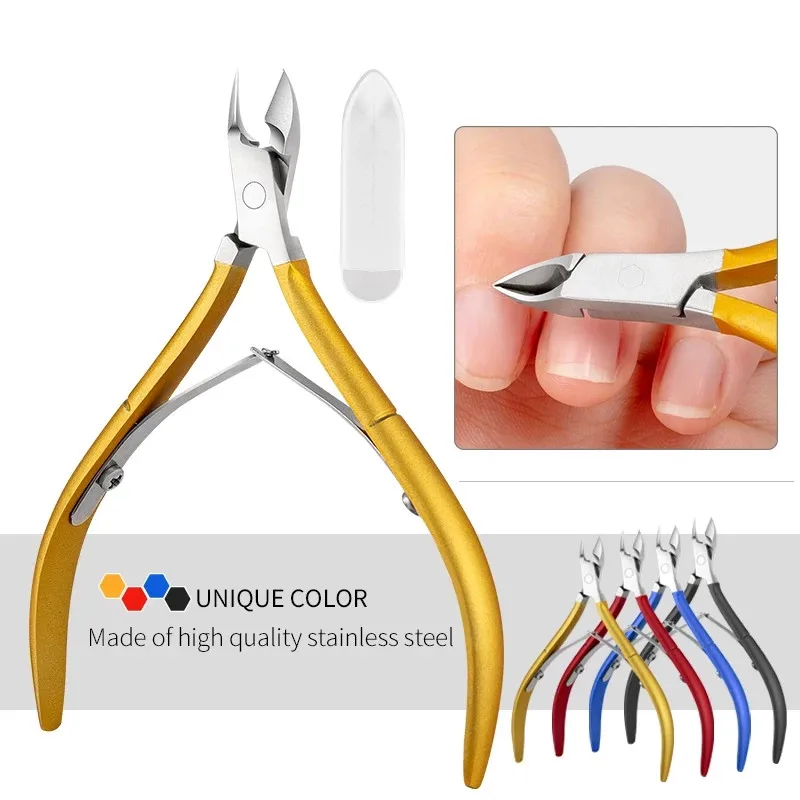 Быстрая доставка профессиональный одноразовый инкрустированный кутикул для ногтей Podiatry из нержавеющей стали