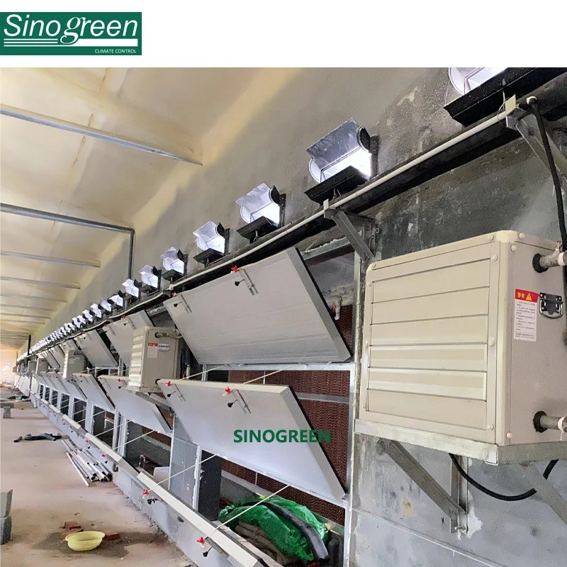 Easy-to-install single Twin ceiling air inlet Attic vents inlets tunnel both for pigs and poultry