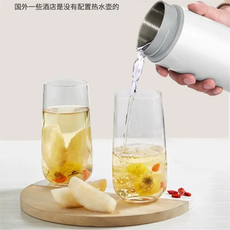 Portable kettle electric dormitory student kettle Hotel electric heating water cup travel Boiling Water