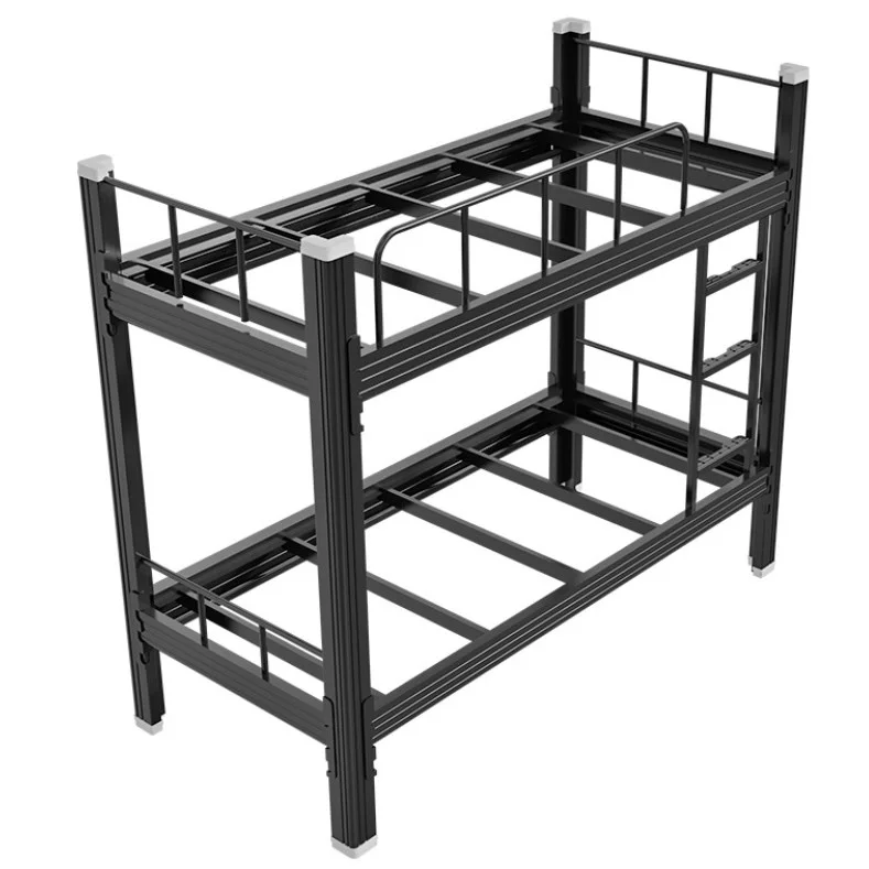 Cheap Student bedroom Dormitory furniture double layer metal bunk bed