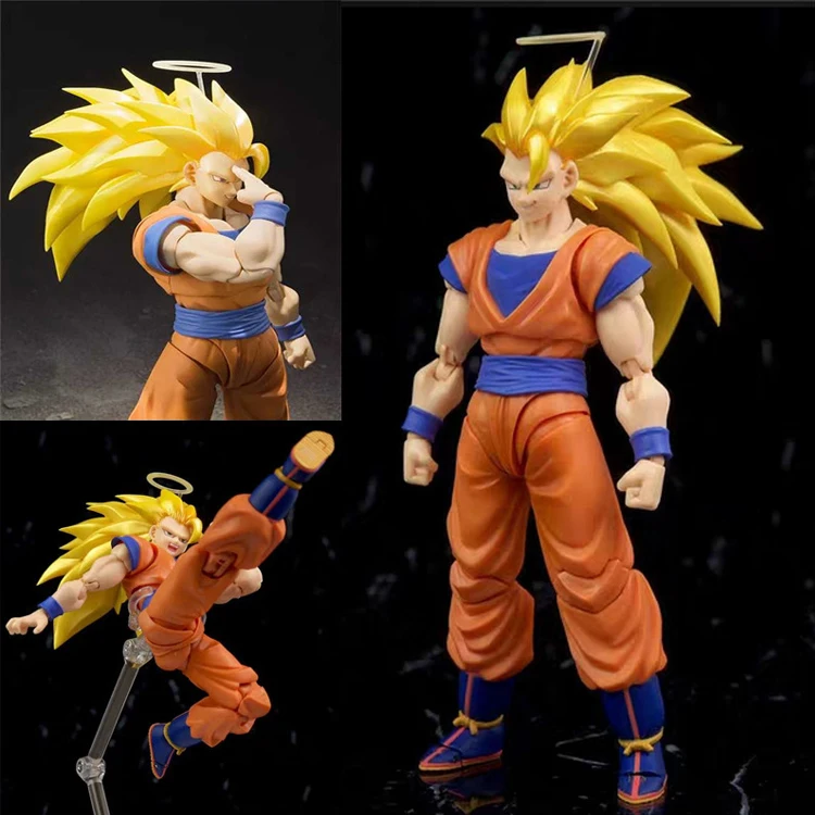 anime super saiyan action figure goku super saiyan collection pvc toy kids gifts son goku sh figuarts dragoned ball z