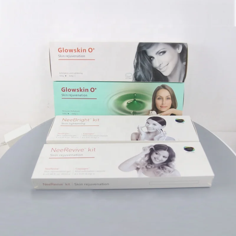 2022 Oxygen Facial Machine Nee Bright Kit Nee Revive Kit skin lightening cream And Skin Whitening Gel