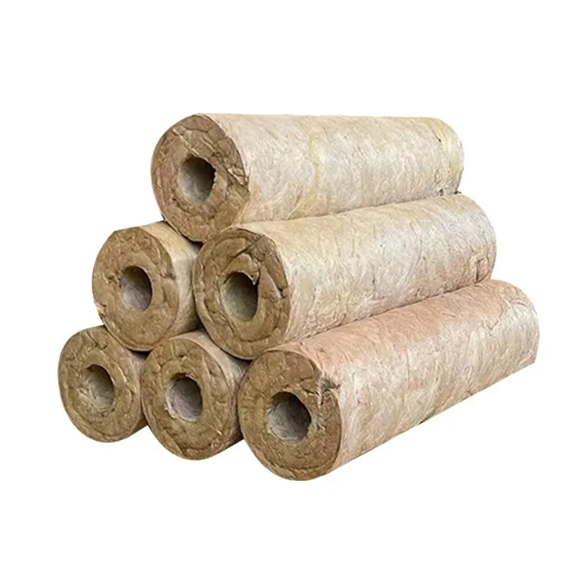 China manufacture low price rock wool pipe heat resistant insulation supplier rock wool pipe rock wool pipe