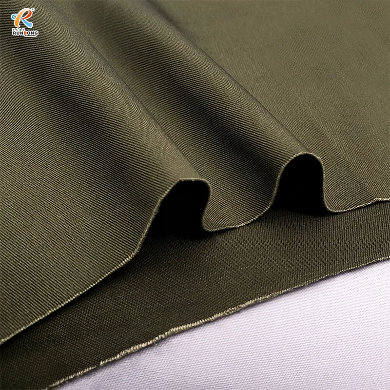 Rundong wholesale  TC  60 cotton 40 polyester twill workwear for garment 100% cotton drill fabric