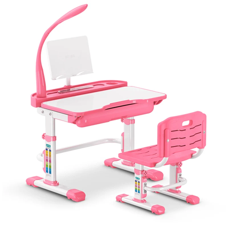 M7S Plastic children furniture desk and chair set  kids study table