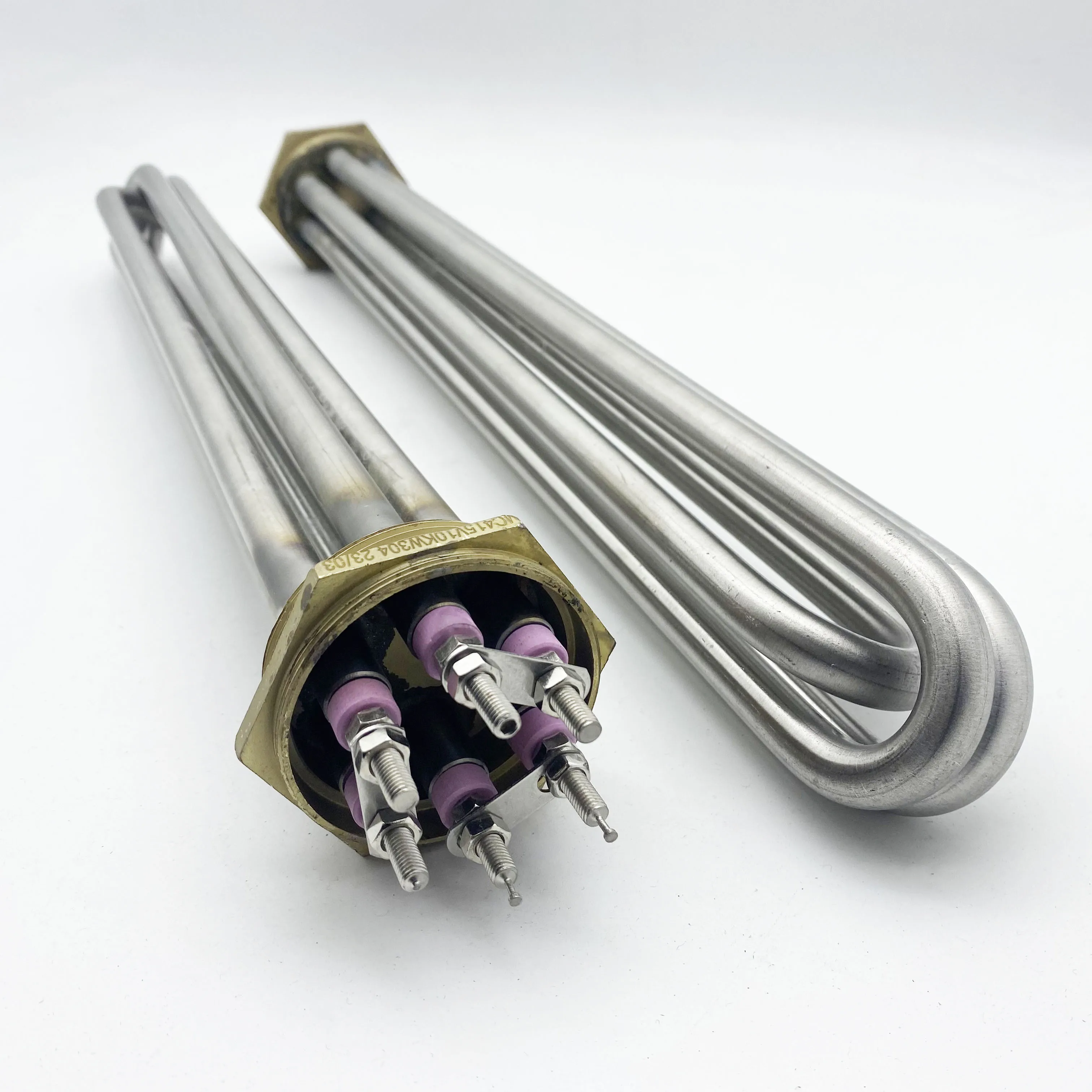 3kw 220v Factory delivery industrial Boiler Immersion Heater Flange Tubular Water Oil Heater