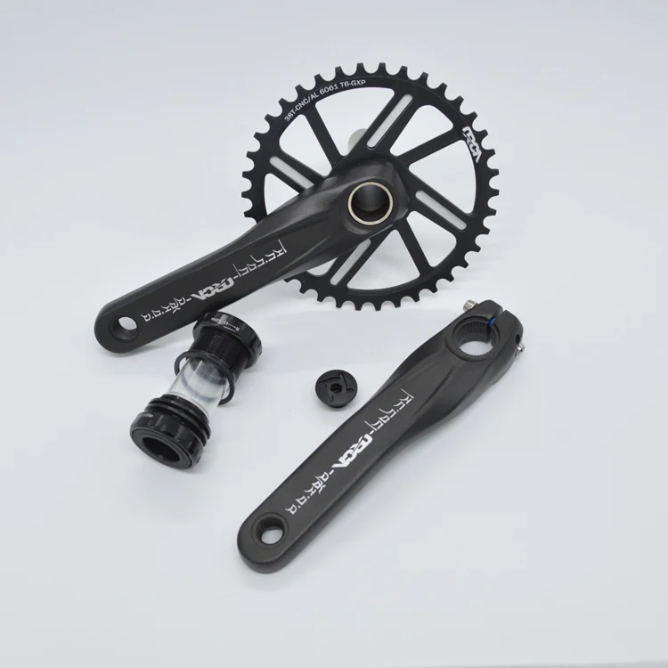 New Hollowtech Lightweight CNC Crank Arm 165MM, 170MM, 172.5MM, 175MM mountain chainwheel  Bicycle Direct Mount Crankset