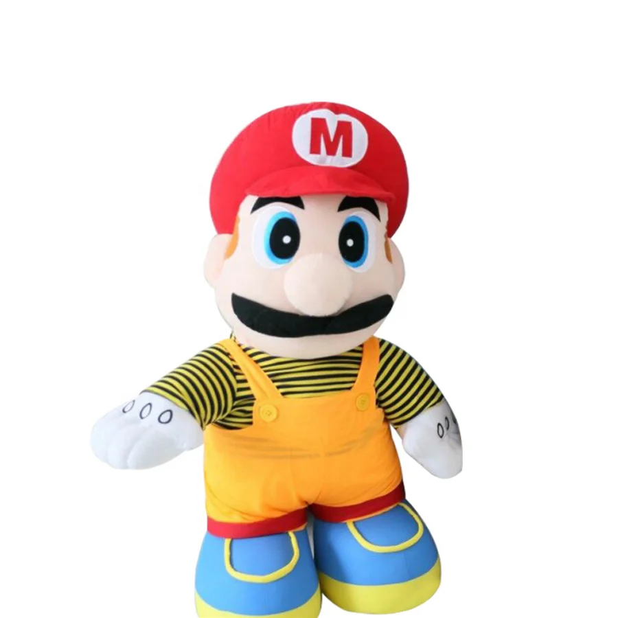 
Wholesale cute mario bros brothers bowser plush toy movable dolls toy for children mario customized plush toy 