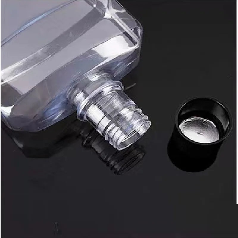 Wholesale Empty Travel Portable Oral Hygiene Mouth Wash Cleaning Packaging Container 250ml 500ml PET Plastic Mouthwash Bottle