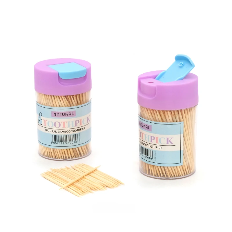 High Quality Portable Fruit Toothpicks Custom Length Disposable Kitchen Utensils in Bamboo Plastic Paper Low Price Free Sample