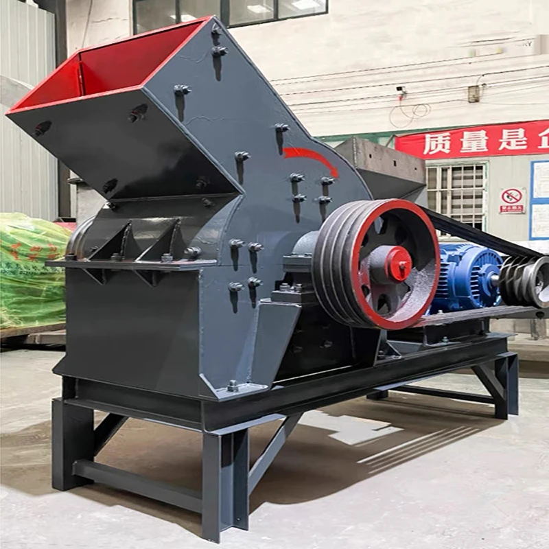 Limestone Granite High Yield Hammer Crusher Stone Construction Waste Sand Making Machine
