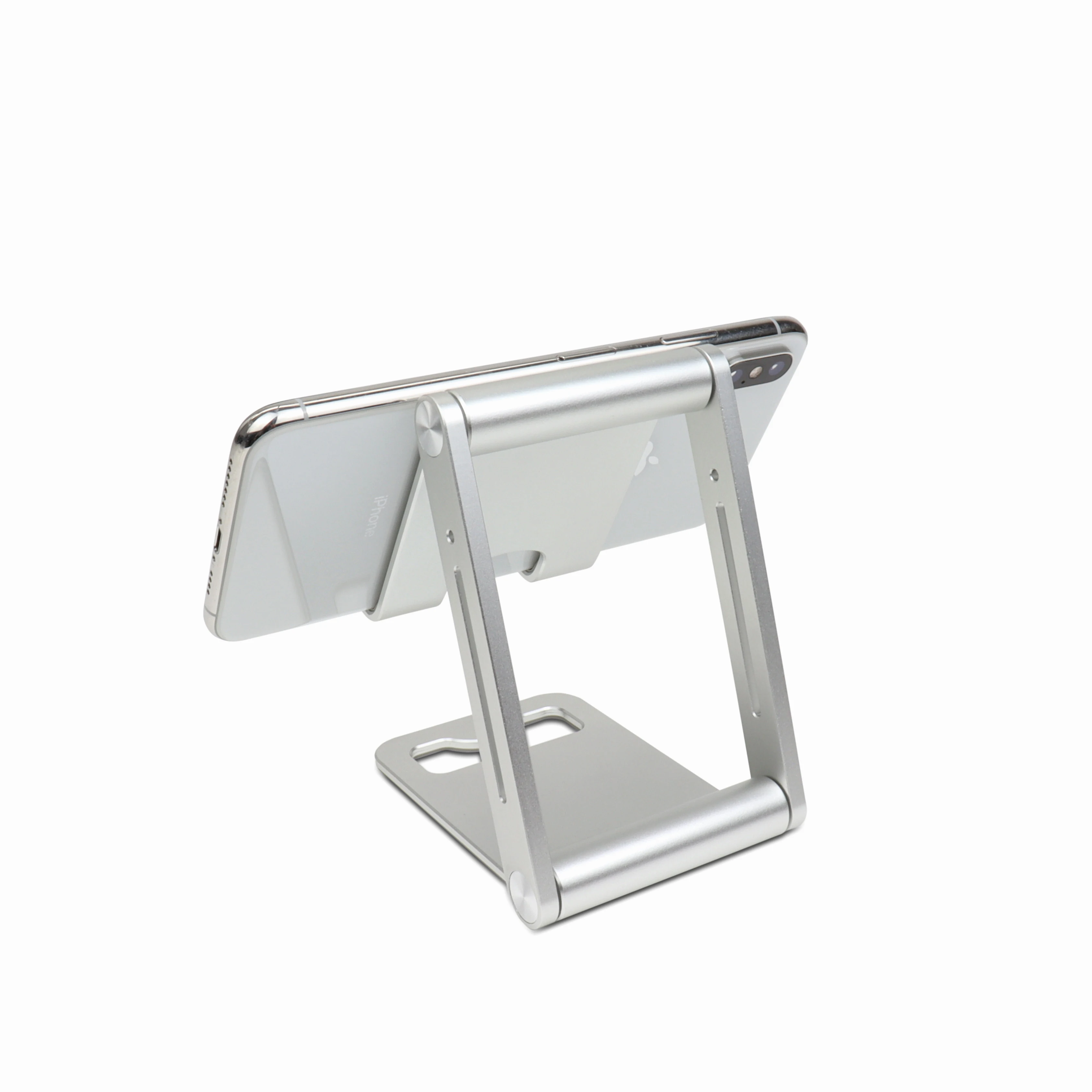 Factory Price Cheap Foldable Portable Aluminum Alloy phone Holder Cell Phone Stand For Smart phone Company gift