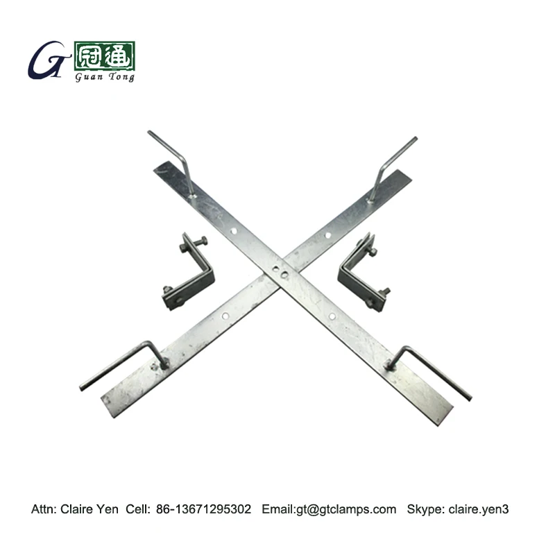 ADSS Power Accessories Galvanized Steel Cable Storage Rack Bracket