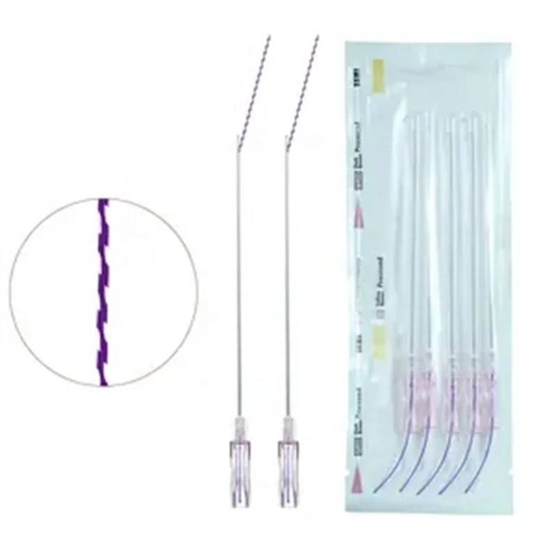 Thread Pdo Fishbone Collagen Face Lifting Thread Hilos Tensores 18g Plla Pcl Pdo Fishbone Thread