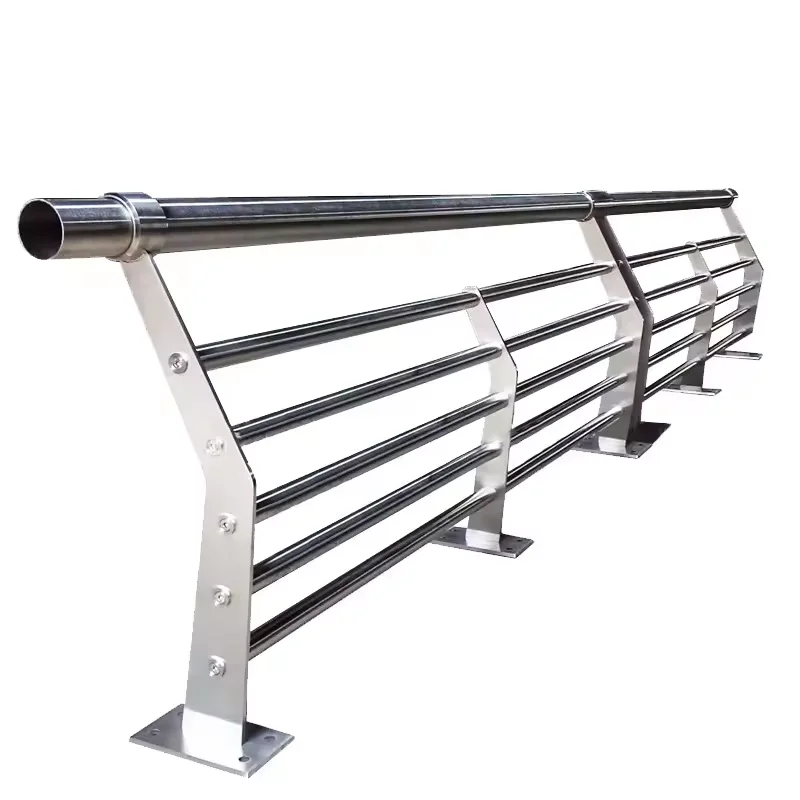 China Safety Stainless Steel Material Handrail Balustrade Balcony W Beam Galvanized Steel Hand Highway Road Bridge Guard Rail