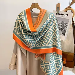 2022 Winter Designer Scarfs Zipeiwin Cashmere Shawls Fashion Long Stoles for Ladies