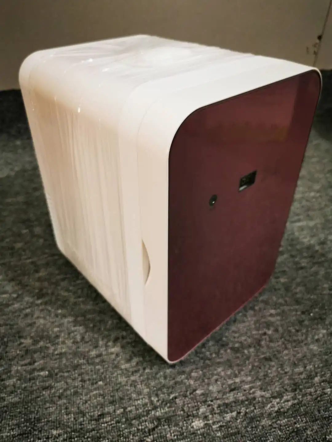 PCFCOOL новый дизайн мини холодильник дисплей уход за кожей автомобильный с цифровой температурой